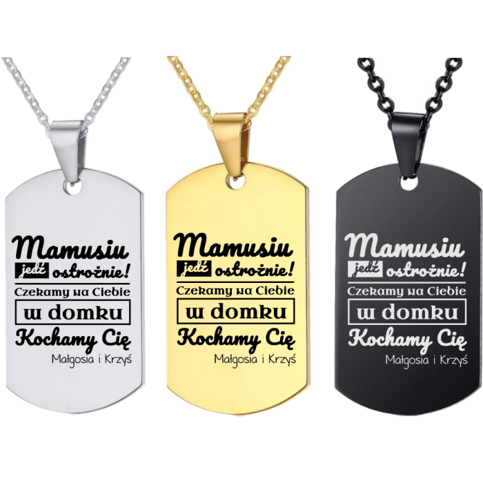 Zawieszka z Grawerem dla Mamy